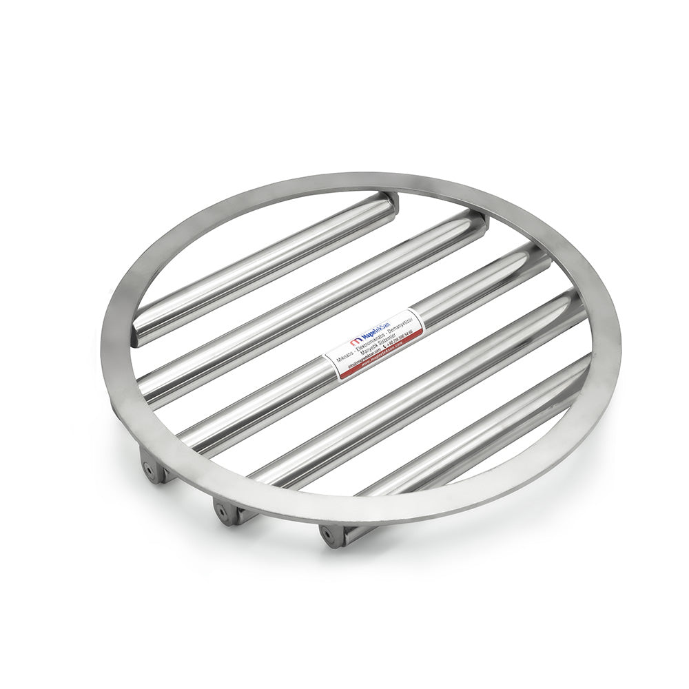 Ø355 mm Neodymium Grid Magnet – Ø25x5 S87KL Rods, Metal Separator for Food Coloring Powder