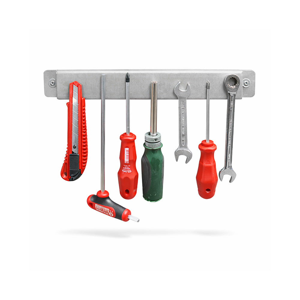 Neodymium Magnetized Hand Tool and Screwdriver Holder for Workshop, 360x50 mm