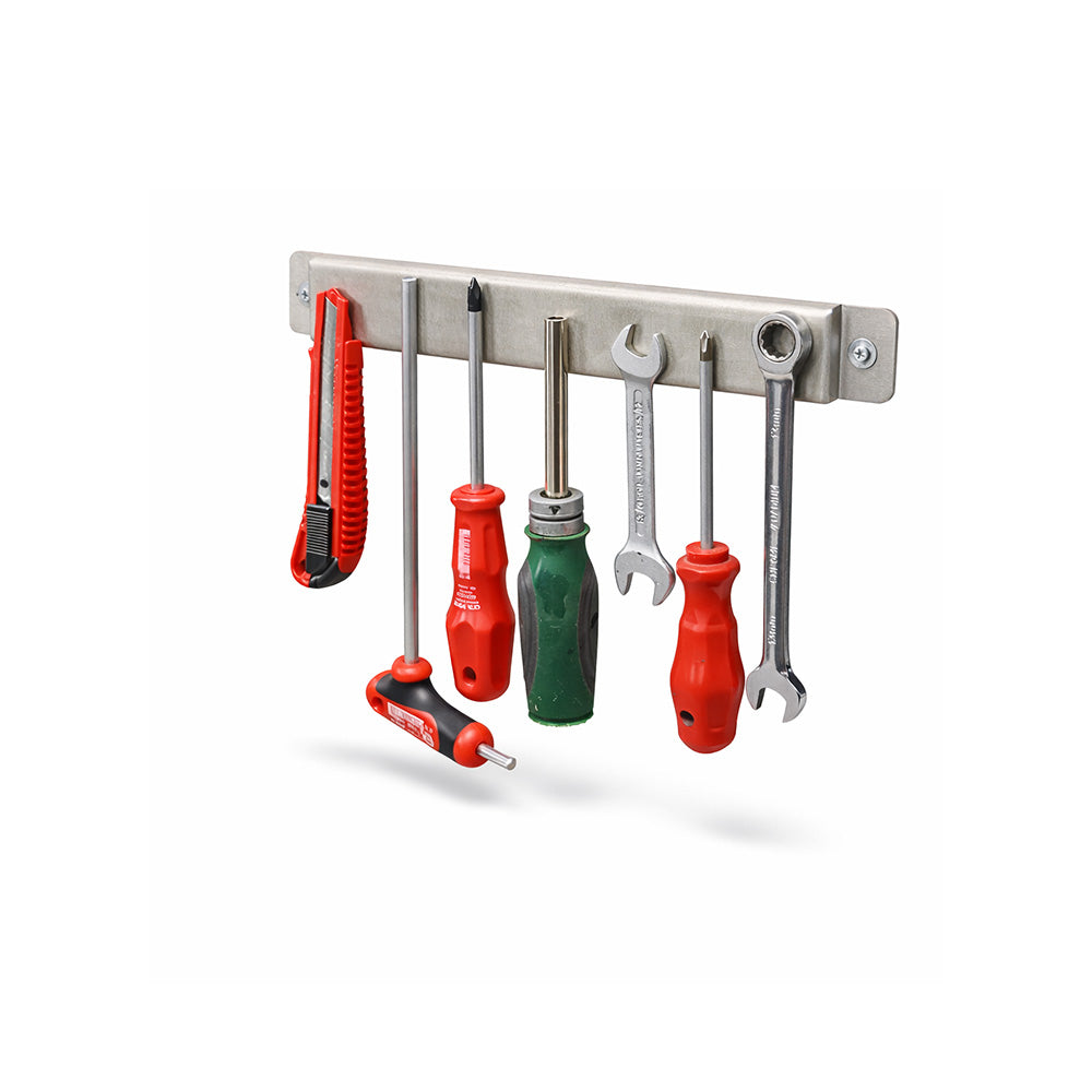 Neodymium Magnetized Hand Tool and Screwdriver Holder for Workshop, 360x50 mm