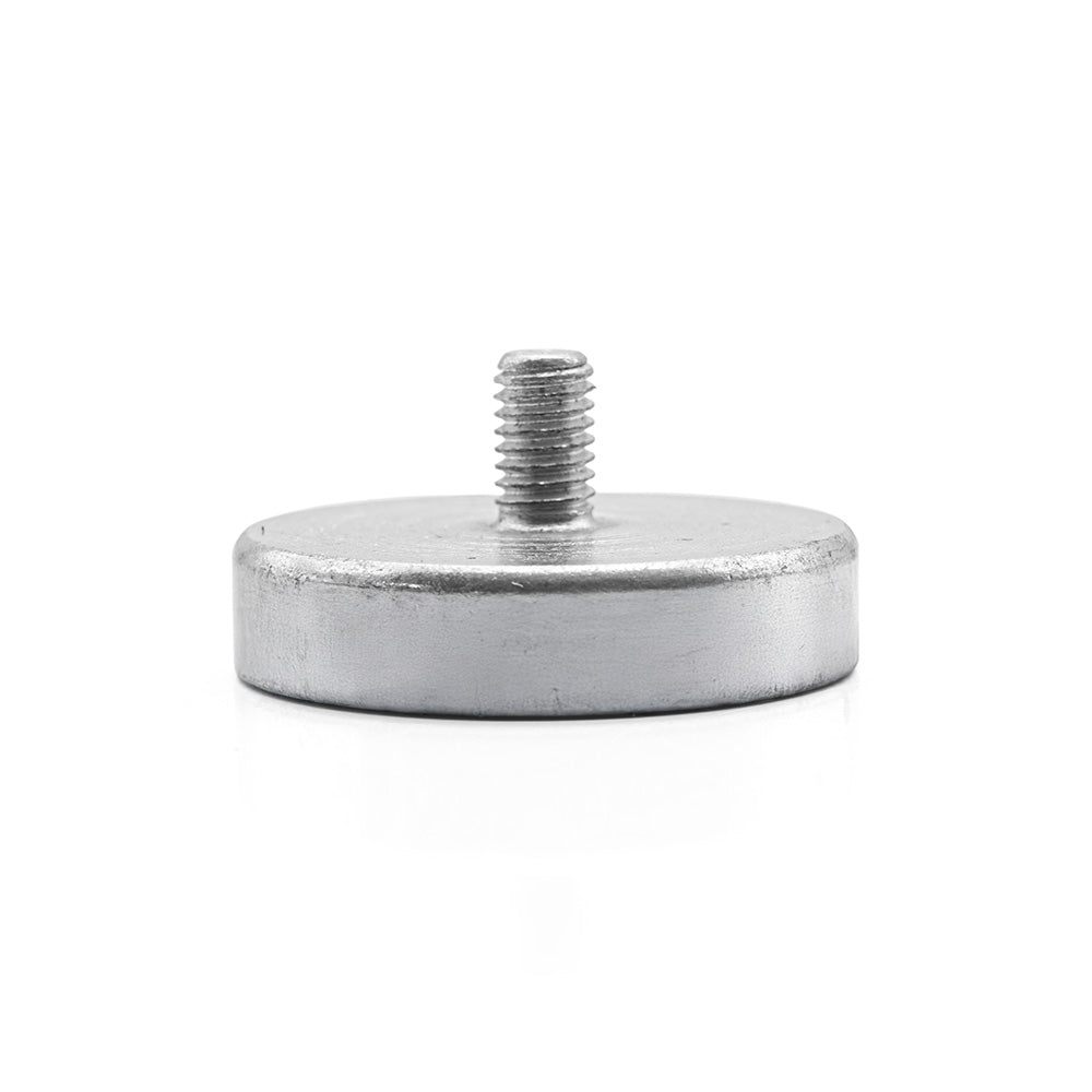 Ø36x8 mm M6x10 Male Threaded Neodymium Pot Magnet – Strong Holding Power, Compact Form, Industrial Grade