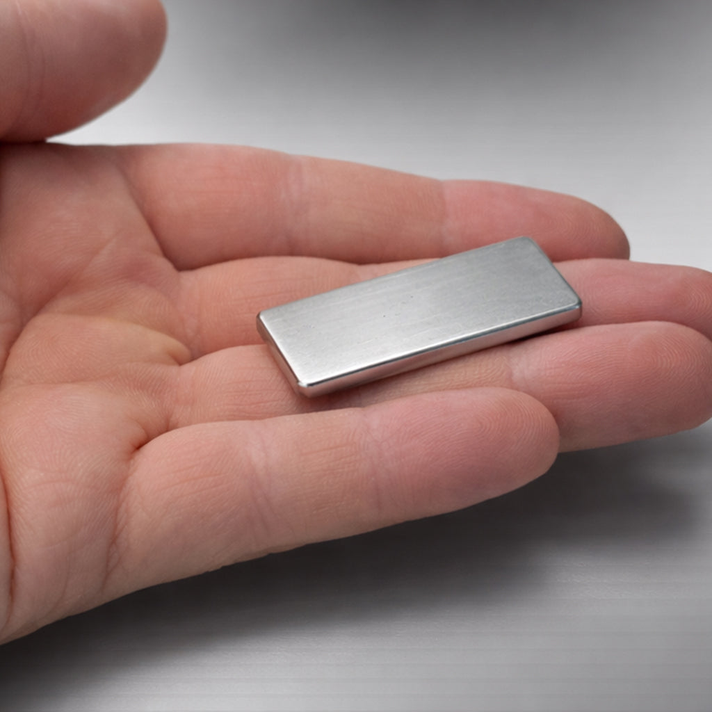 38.4x15.9x2.5 mm N38SH S-Pole Neodymium Arc Magnet – For Motor and Generator Applications