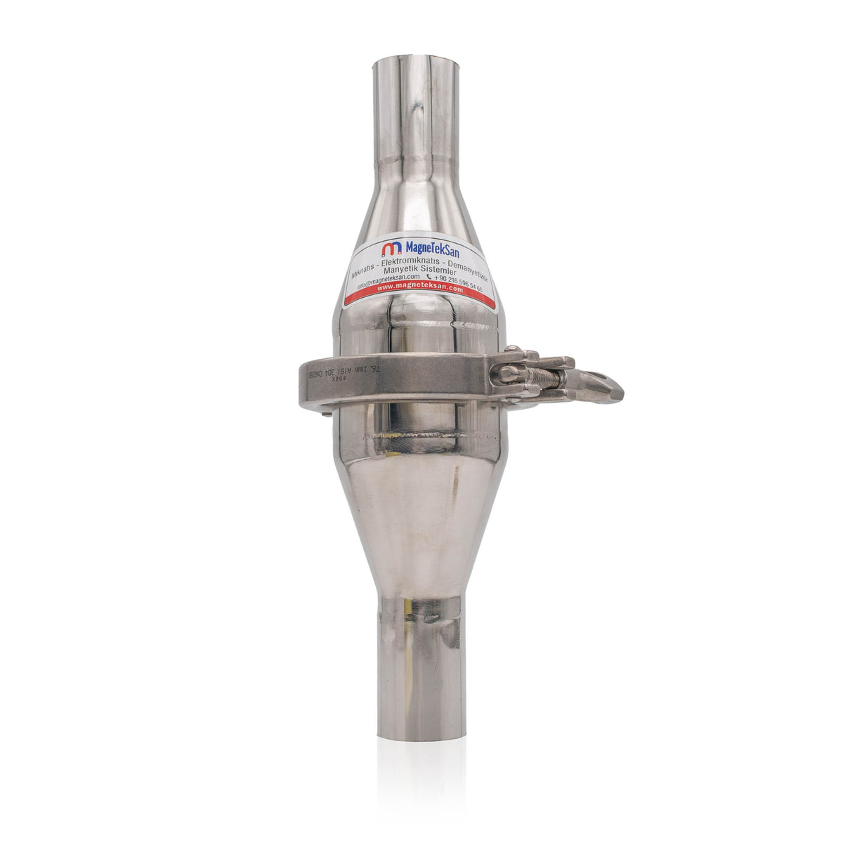 Ø38 mm Bullet Type Magnetic Separator - Food and Plastic Injection Molding Companies