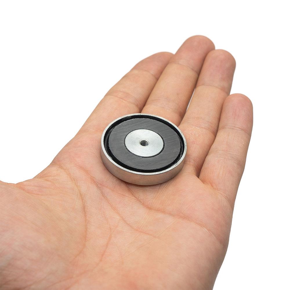 Ø38x7.2 mm Y35 Ferrite Pot Magnet