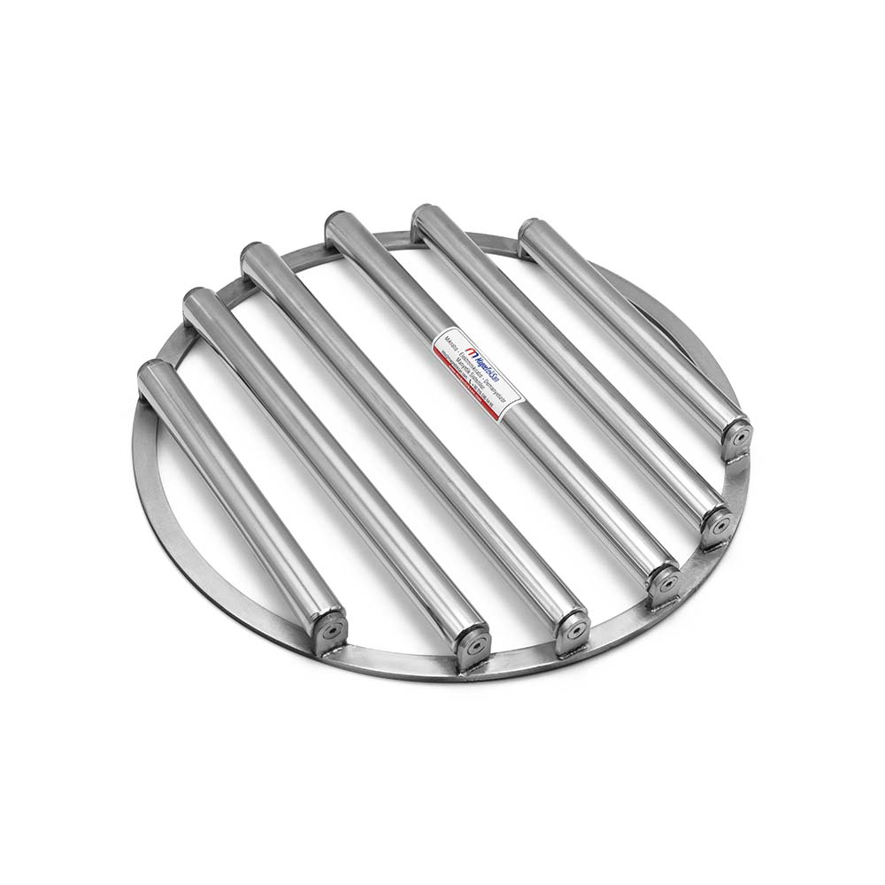 Ø390 mm Custom-Sized Neodymium Magnetic Grid - Stainless Steel