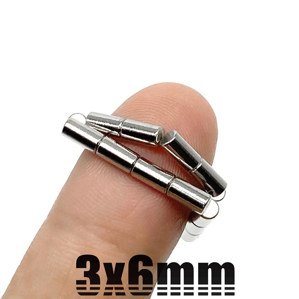 Ø3x6 mm Neodymium Magnet - Small and Round