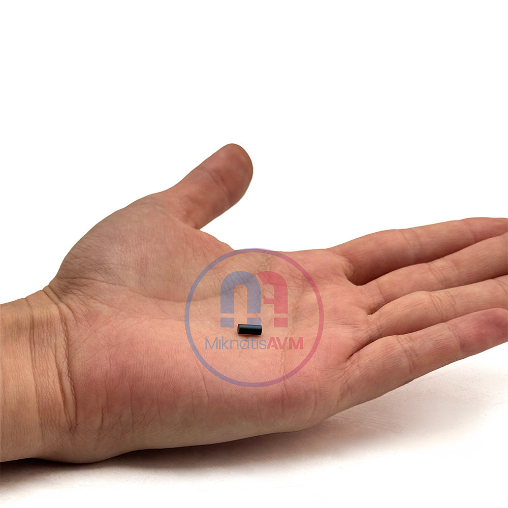 Ø3x7 mm Ferrite Magnet - Diameter 3 mm Thickness 7 mm