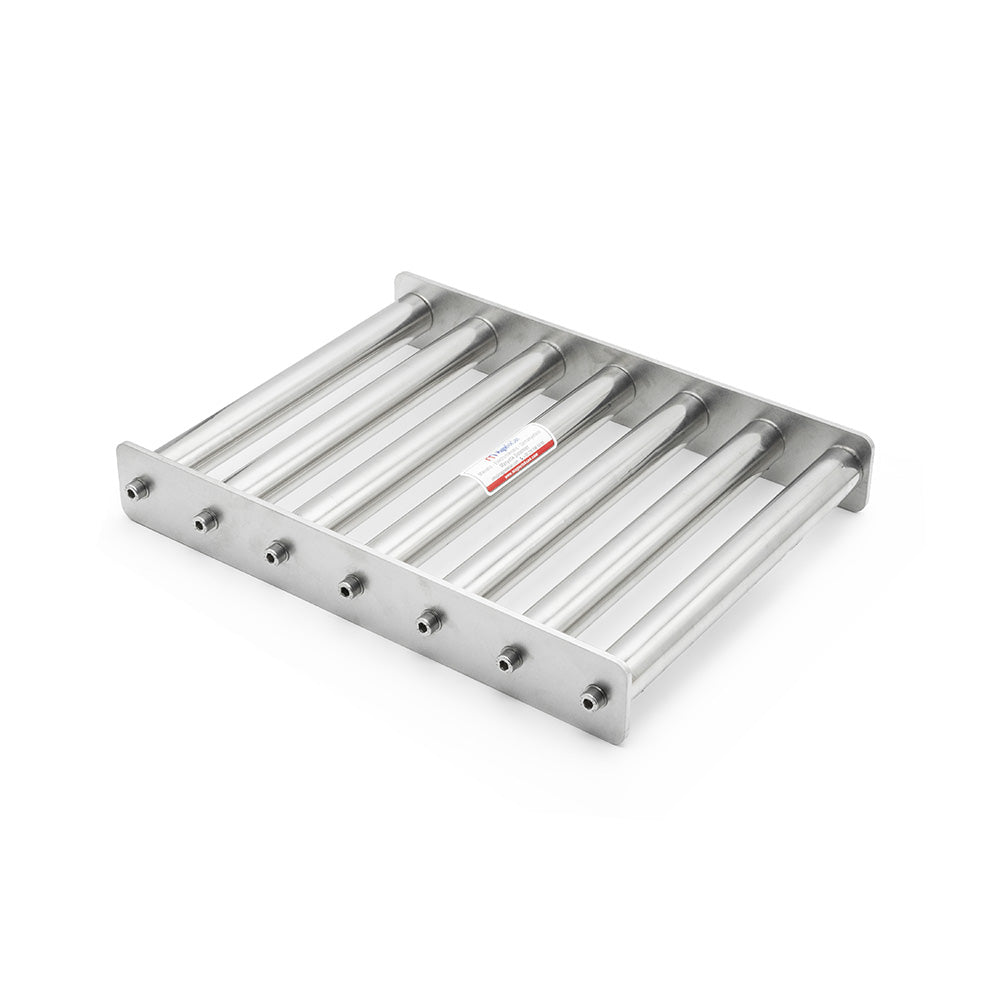 400x300 mm Grid Magnet Separator for Plastic Scrap Raw Material