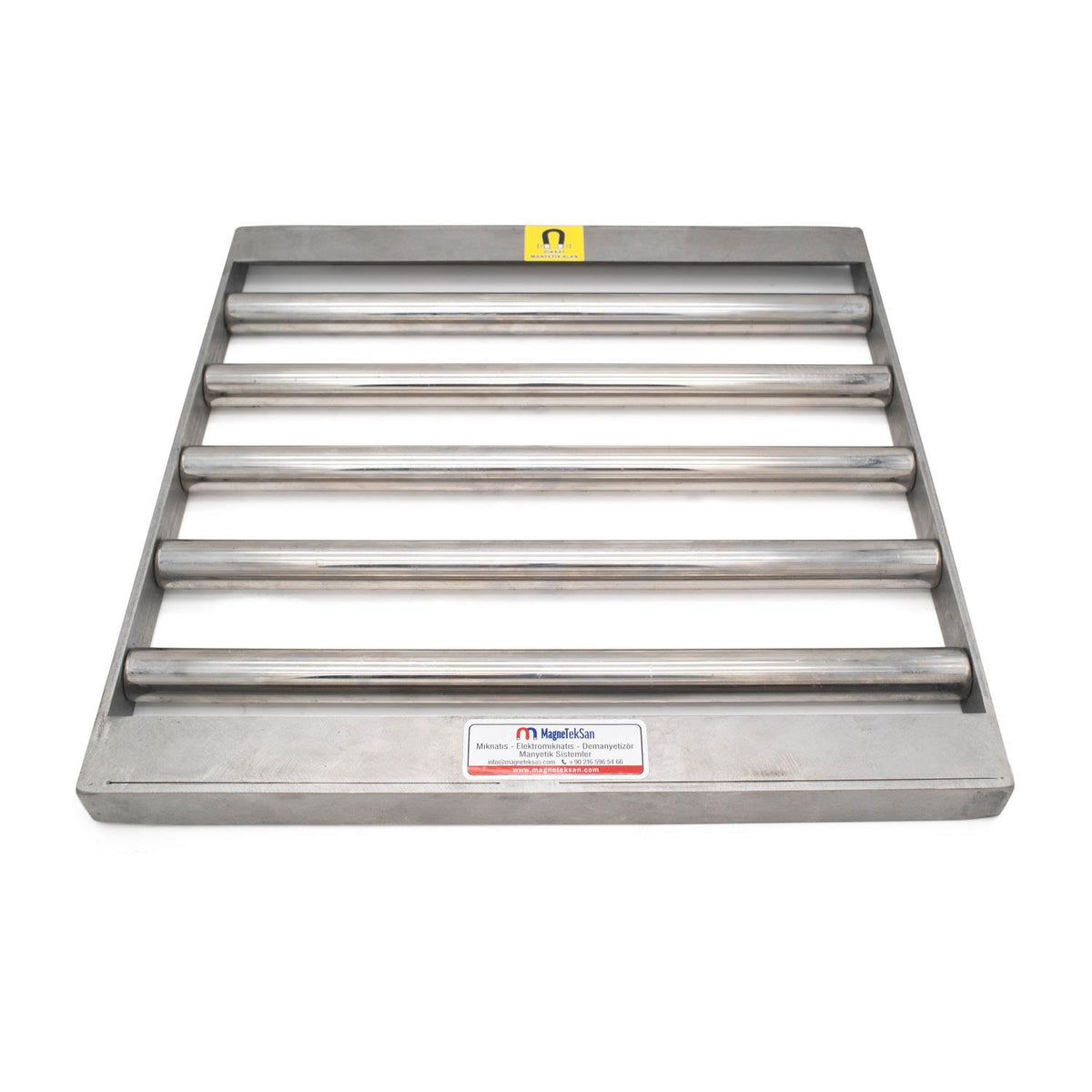 400x400 mm Magnetic Separator - Oriented Grid Magnet
