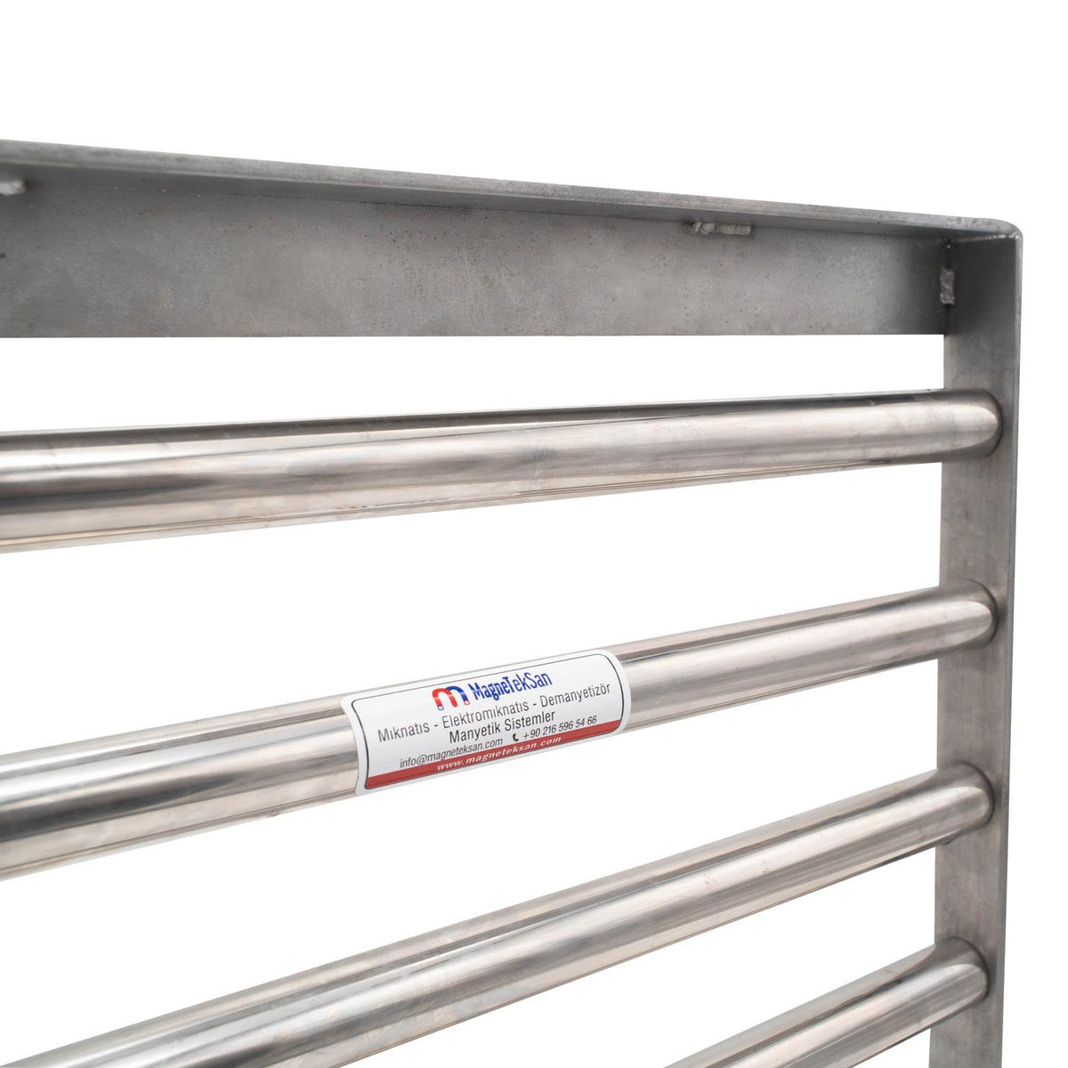400x400 mm Magnetic Separator - Oriented Grid Magnet