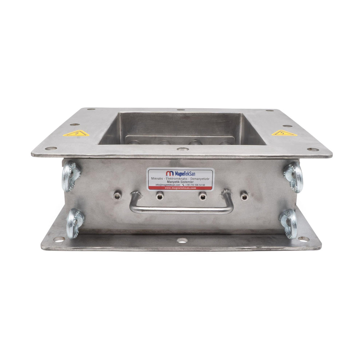 250x250 mm Neodymium, Fully Stainless Steel, Drawer-Type Cage-Type Grid Magnet Separator