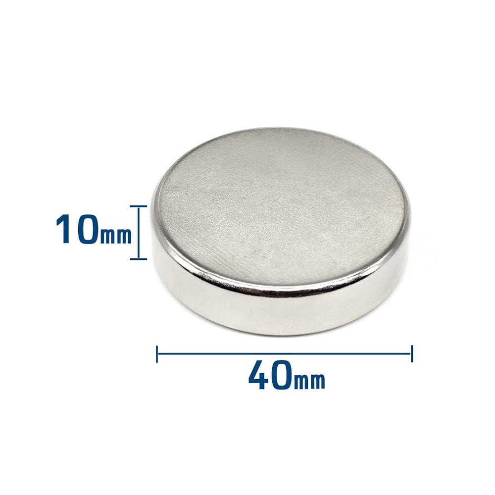 Ø40x10 mm Neodymium Magnet