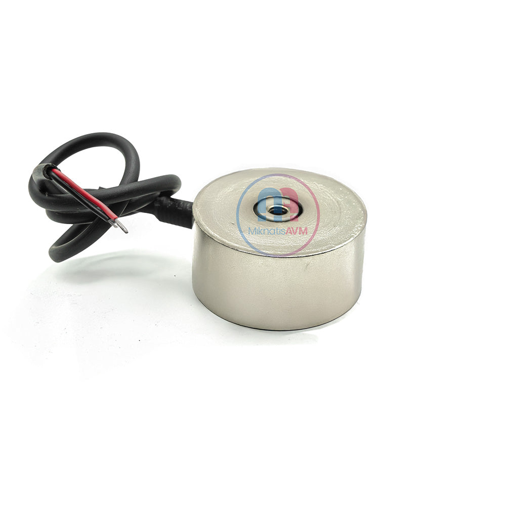 Ø40x20 mm 24V Electromagnet – M5 Connected for Automation and Electromechanical Lock Systems