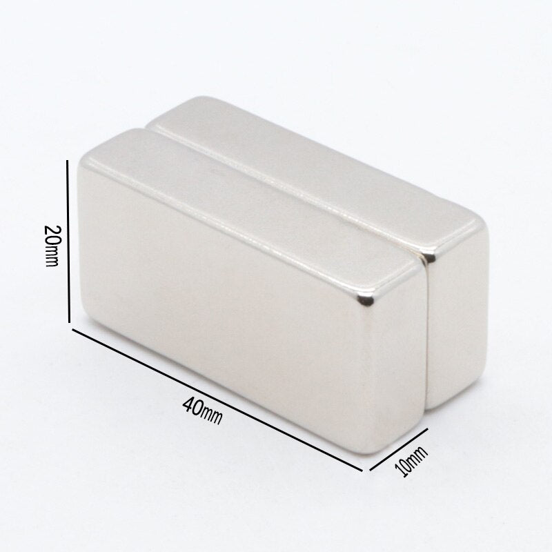 40x20x10 mm N45SH Neodymium Magnet - 150°C Durable