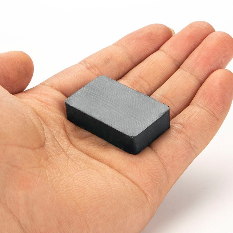 40x25x10 mm Y35 Rectangular Ferrite (Coal) Magnet