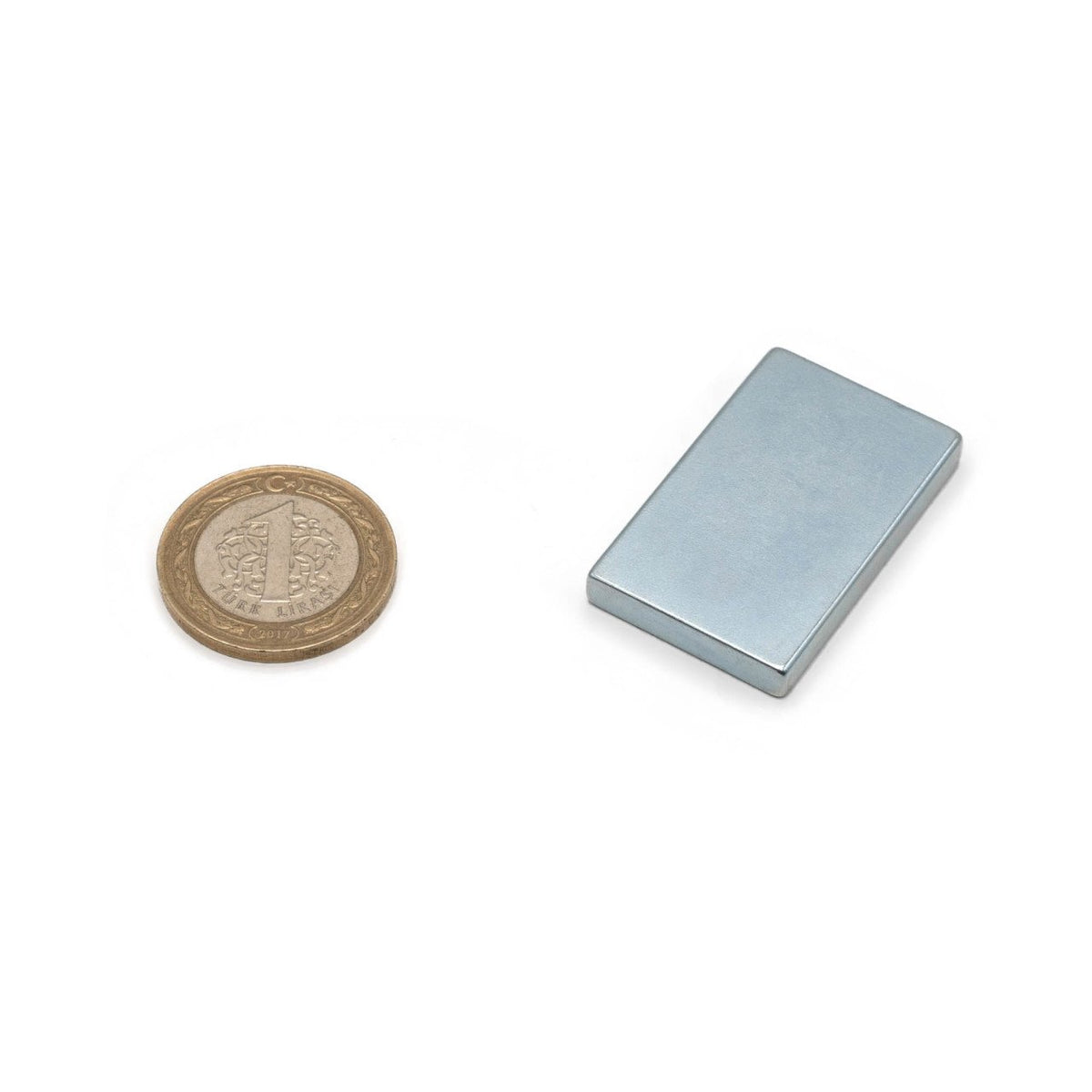 40x25x5 mm Neodymium Magnet - Rectangular