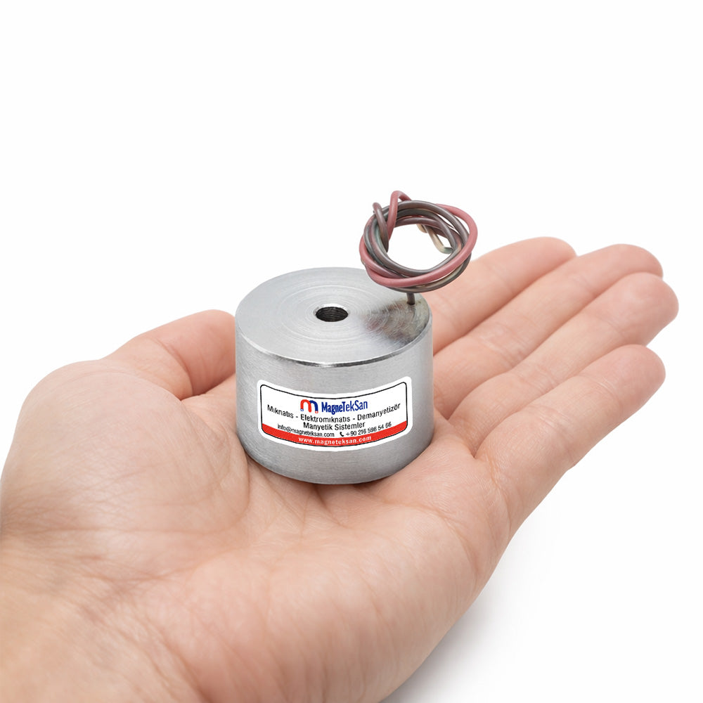 Ø40x29 mm Electromagnetic - Permanent Magnet Electromagnet