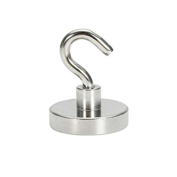 Ø42x9 mm Female Connector - Hooked - Neodymium Pot Magnet