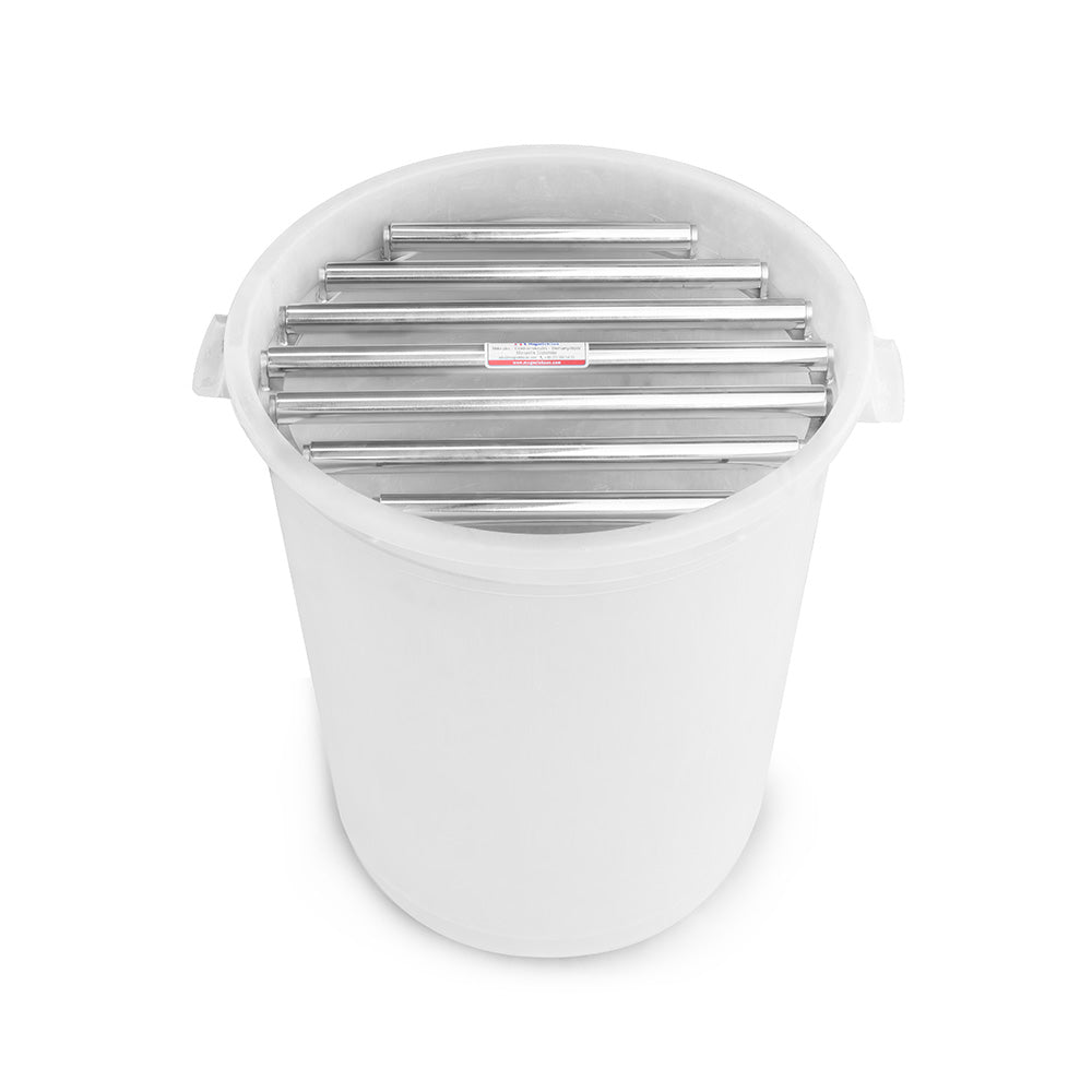Ø450 mm Grated Magnetic Separator for Sugar Loading Bucket
