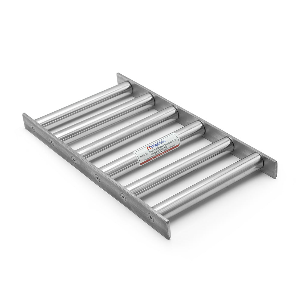 450x200 mm Ø25x6 Neodymium Grid Magnet - Stainless Steel