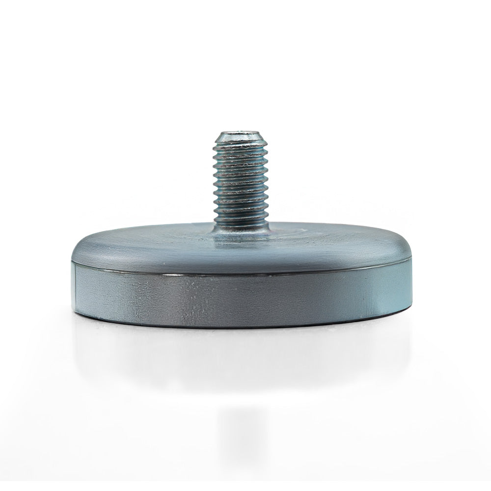 Ø48x10 mm M8x8 N35 Male Threaded Neodymium Pot Magnet