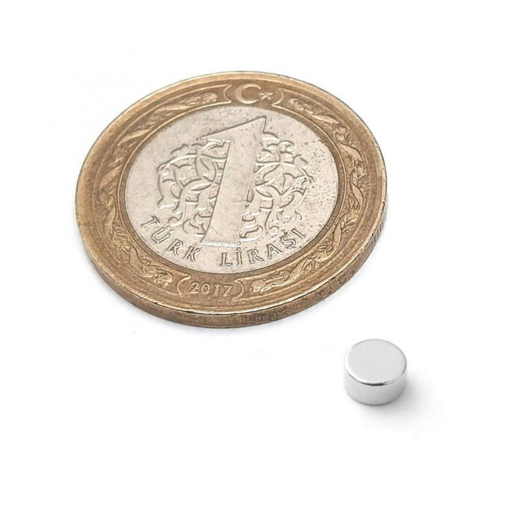 4 mm Diameter x 2 mm Thickness Neodymium Magnet