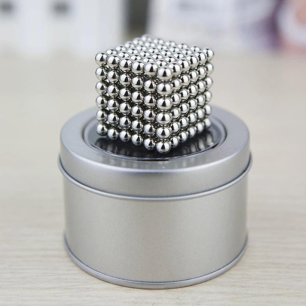Neocube Magnet Ø5 mm, 216 Sphere Magnets (Gray)