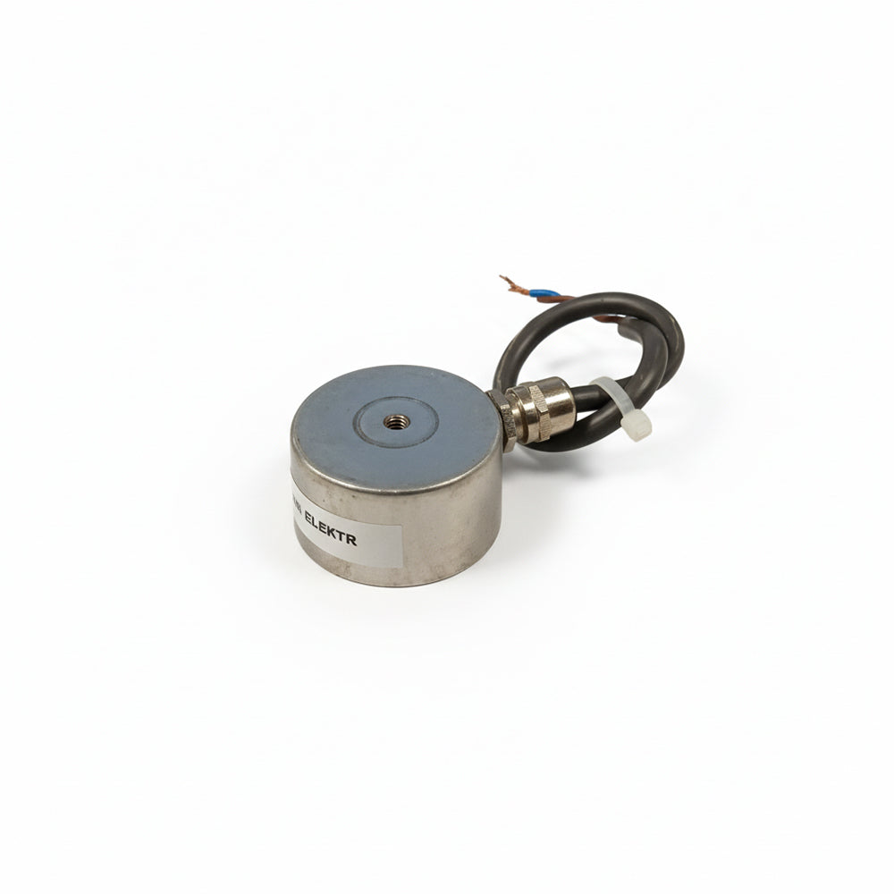 Ø50x27 mm Electromagnet – 24V, 100% Duty Cycle, High Holding Force, for Industrial and Test Systems