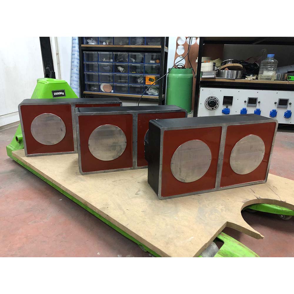 500x300x80 mm Electromagnet for Shipyard Welding Robot - 5 Ton Power
