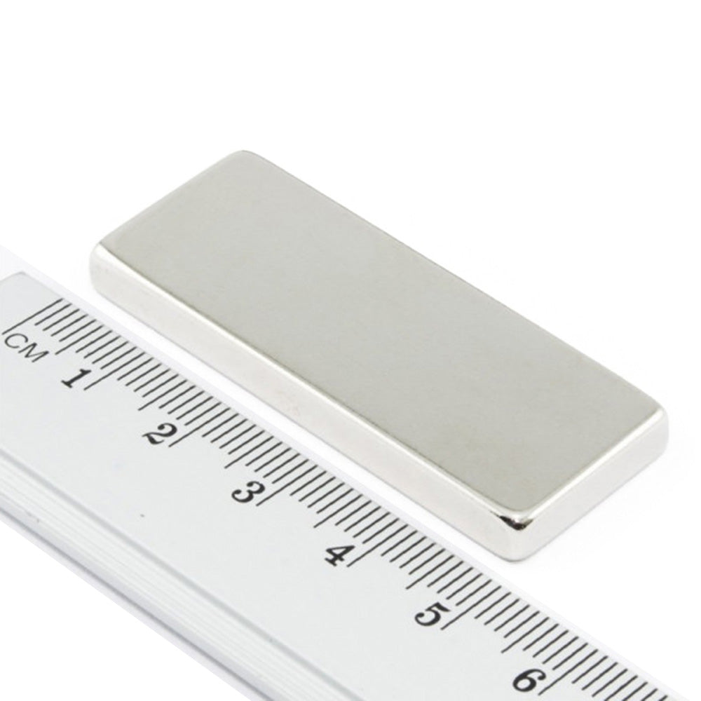 50x18x4 mm N45 Neodymium Magnet - For Display Purposes - Visual Representation