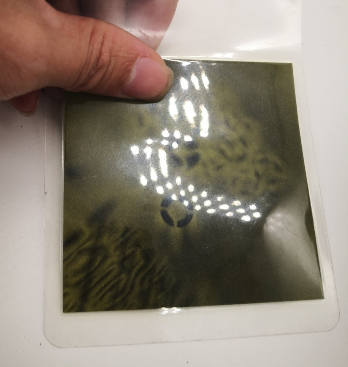 50x50 mm Magnetic Film - Magnet X-ray - Magnetic Field Imaging