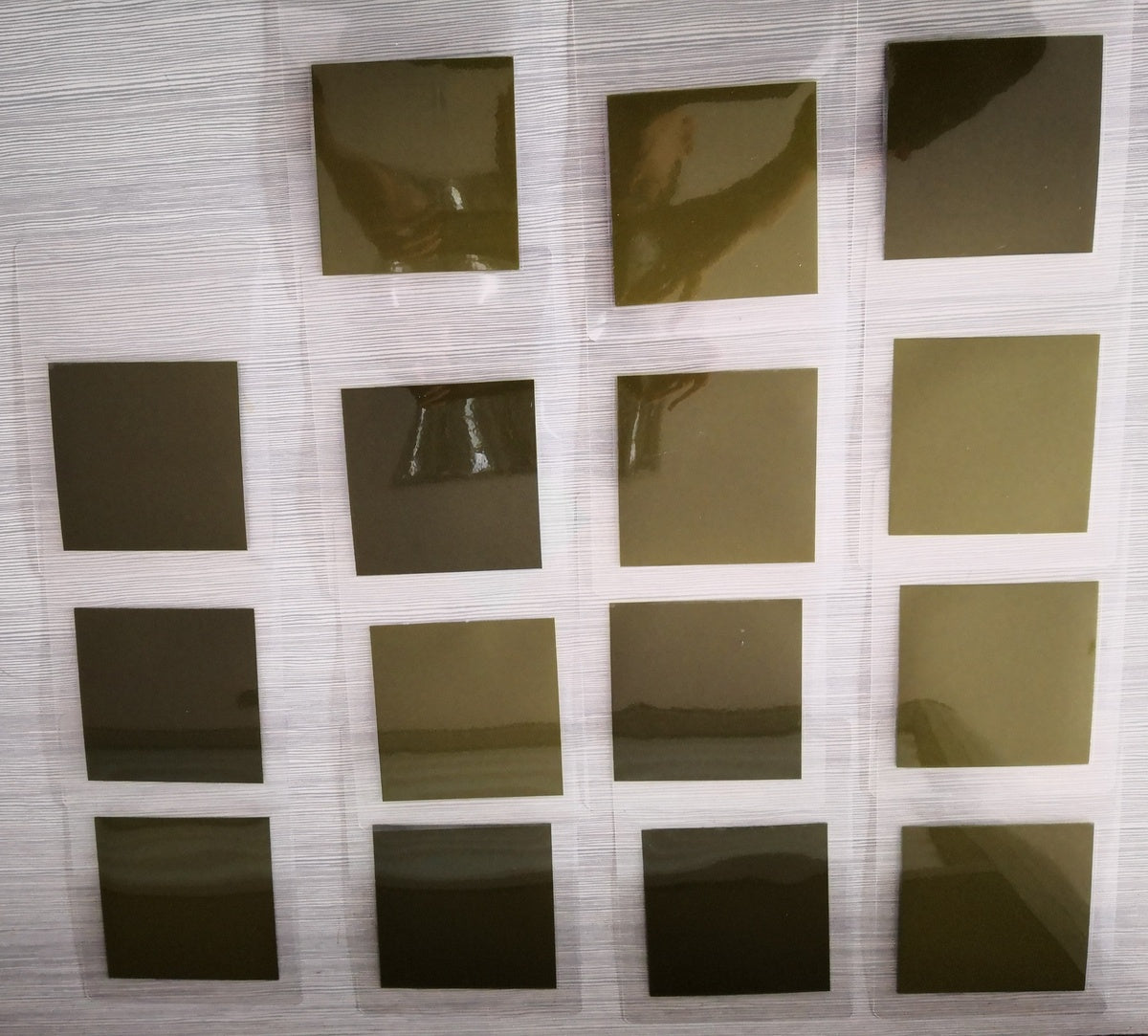 50x50 mm Magnetic Film - Magnet X-ray - Magnetic Field Imaging