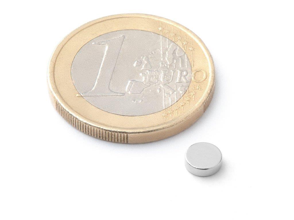 Ø5x1.5 mm Neodymium Magnet (Diameter 5 mm x Thickness 1.5 mm)