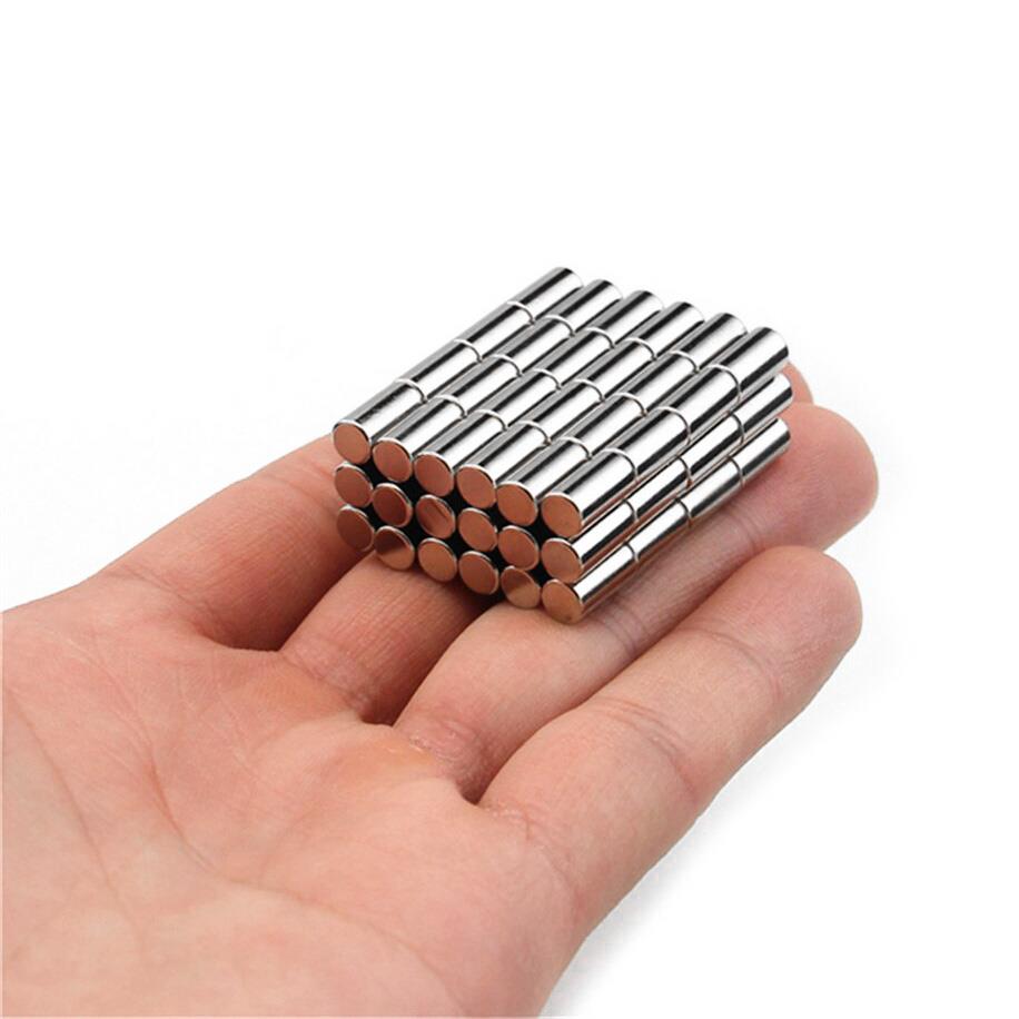 Ø5x10 mm Neodymium Cylindrical Magnet