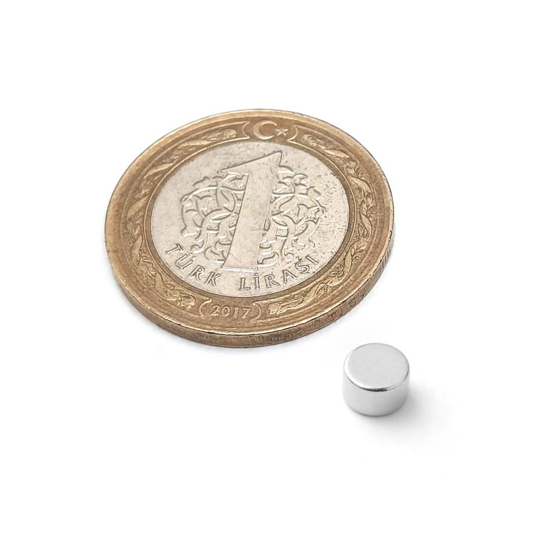 Ø5x3 mm Round Neodymium Magnet (Diameter 5 mm x Thickness 3 mm)
