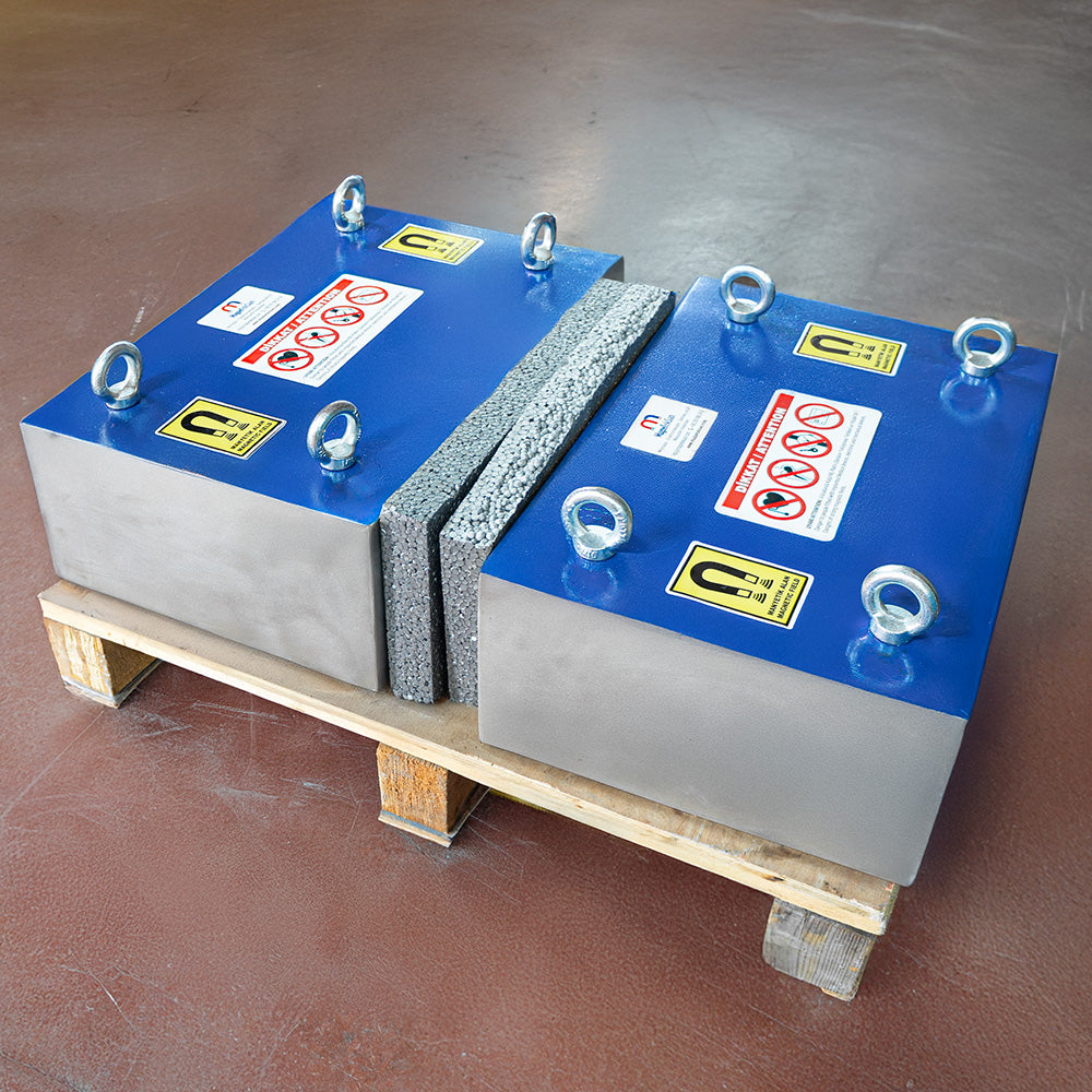 600x400x200 mm Ferrite Plate Magnet – Powerful Lifting and Handling Solution