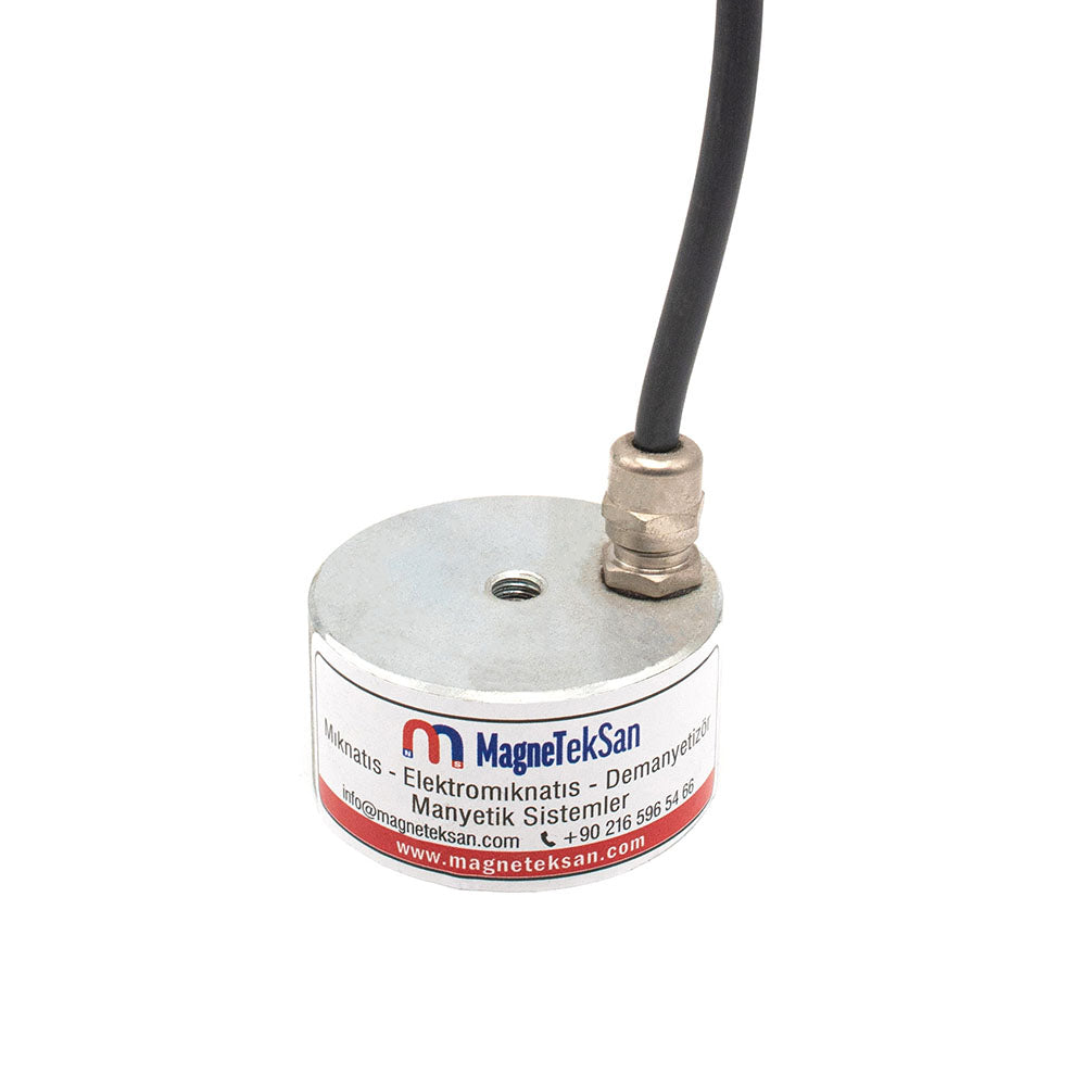 Ø60x30 mm Electromagnet with Top Coupling