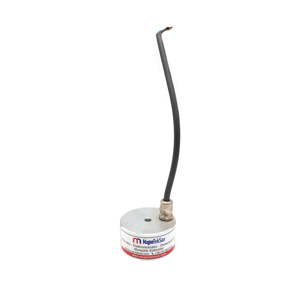 Ø60x30 mm Electromagnet with Top Coupling