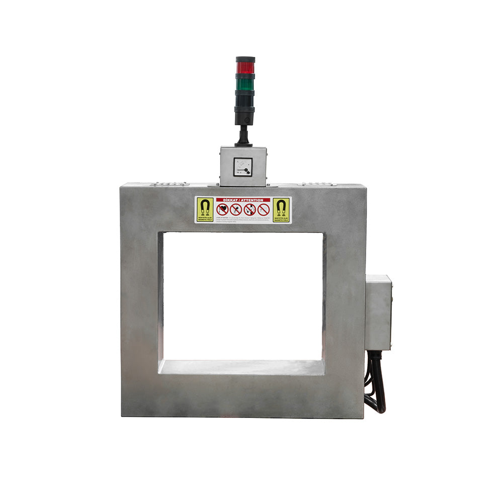 650x550 mm Tunnel-Type Demagnetizer and Electrical Panel