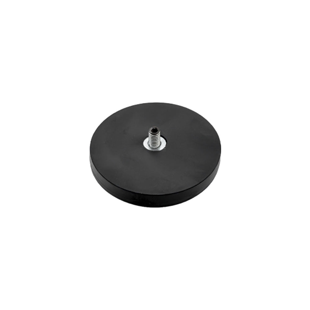 Ø66x8 mm Full Rubber Male Connector Neodymium Pot Magnet