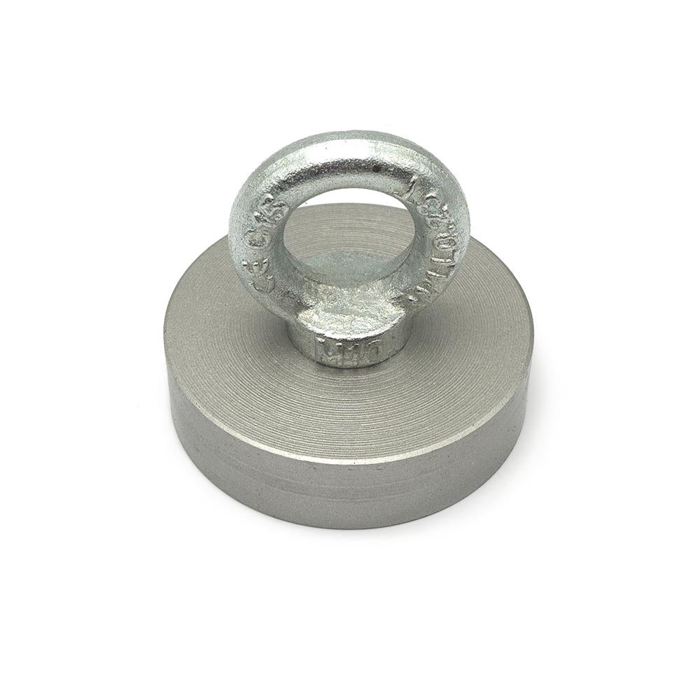 Ø70 mm Marine Magnet - Rescue Magnet with Hook - 150 kg Holding Power