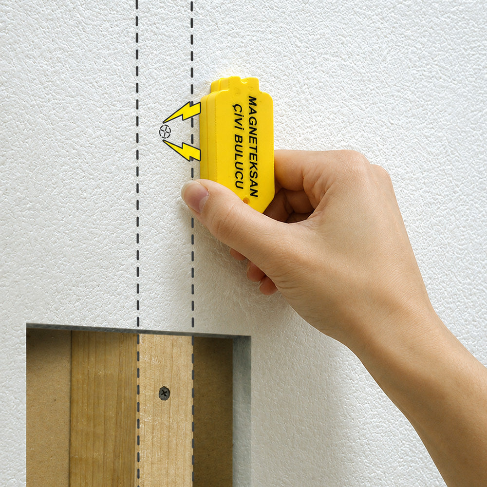 72x30x30 mm Neodymium Nail and Stud Finder Magnet for Drywall - N35 High Magnetic Strength