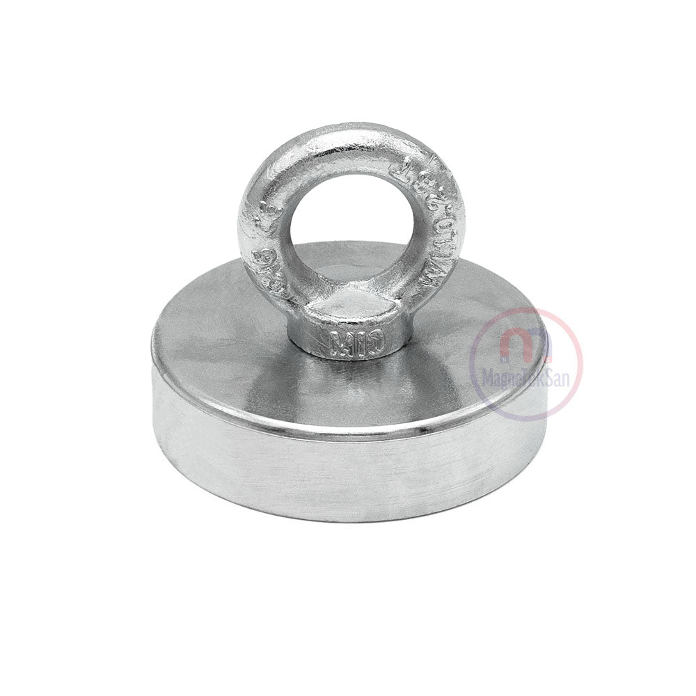 Ø80 mm Marine Magnet - Rescue Magnet with Hook