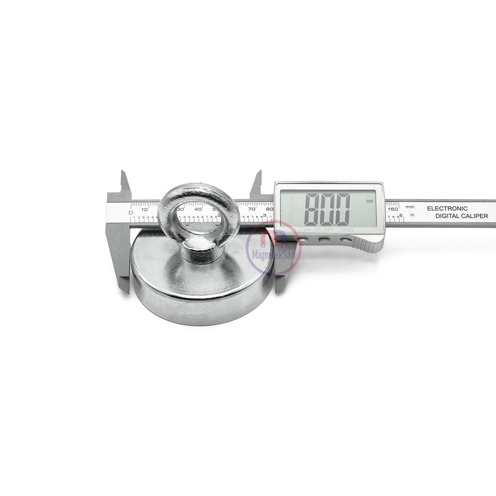 Ø80 mm Marine Magnet - Rescue Magnet with Hook