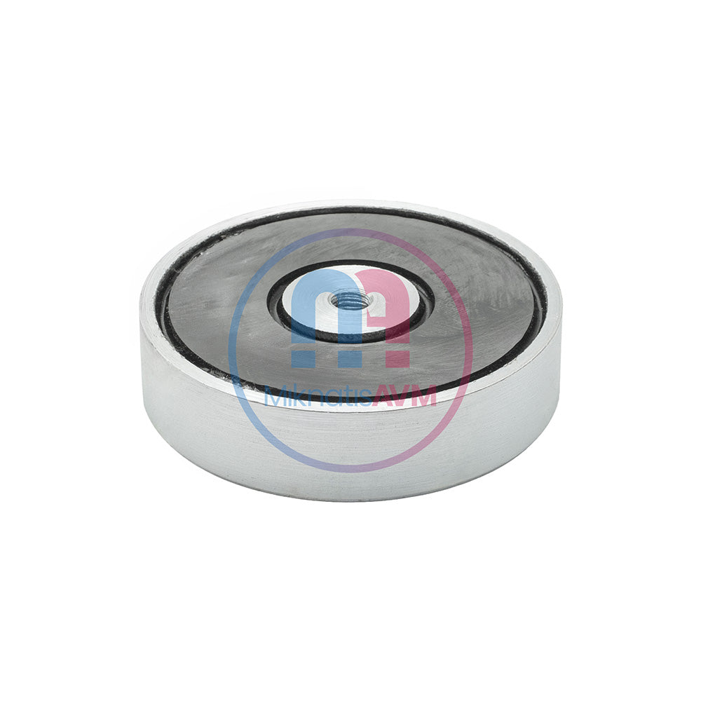 Ø80 mm M10 Female Threaded Ferrite Pot Magnet