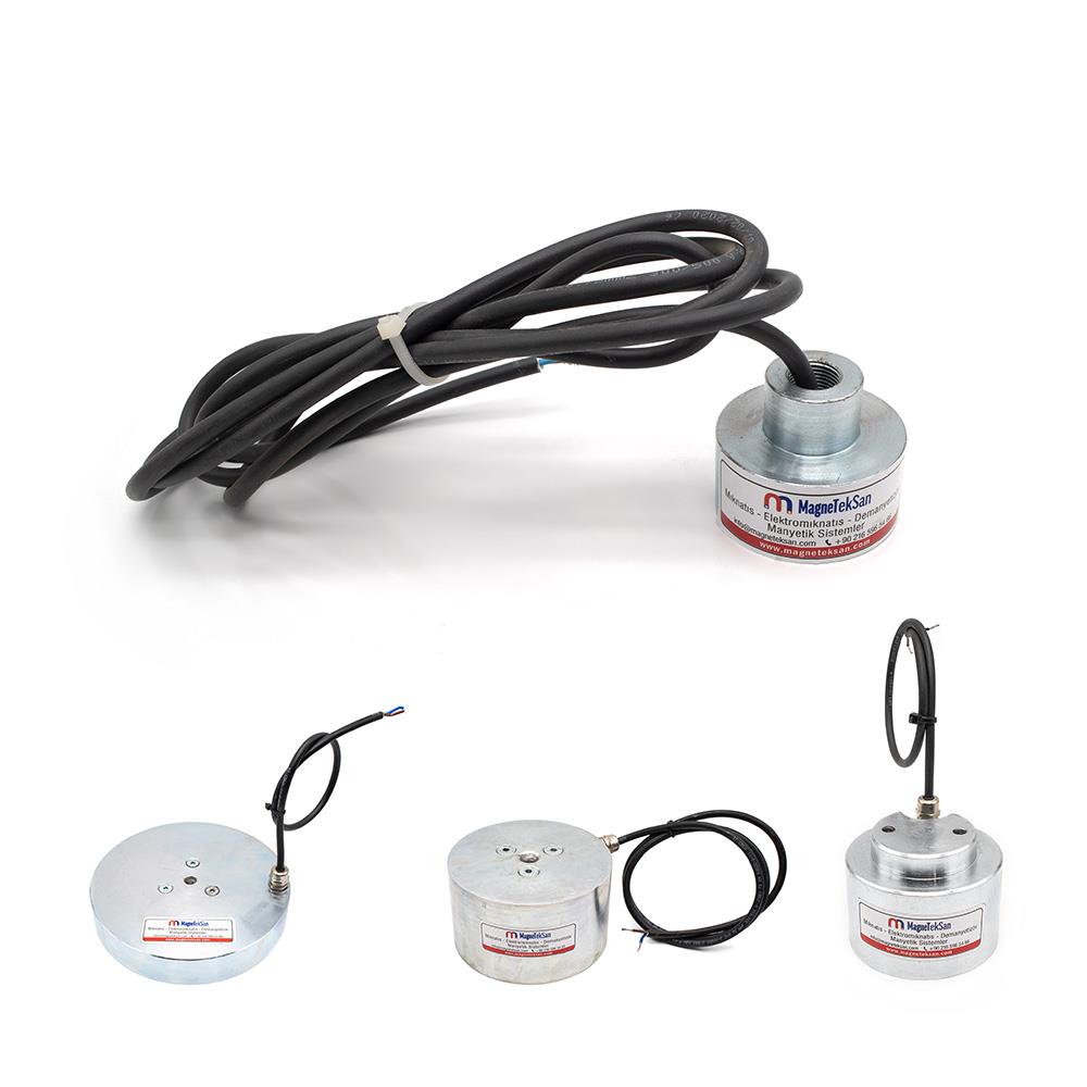 Ø80x38 mm Electromagnet - 65 kg Pull Force