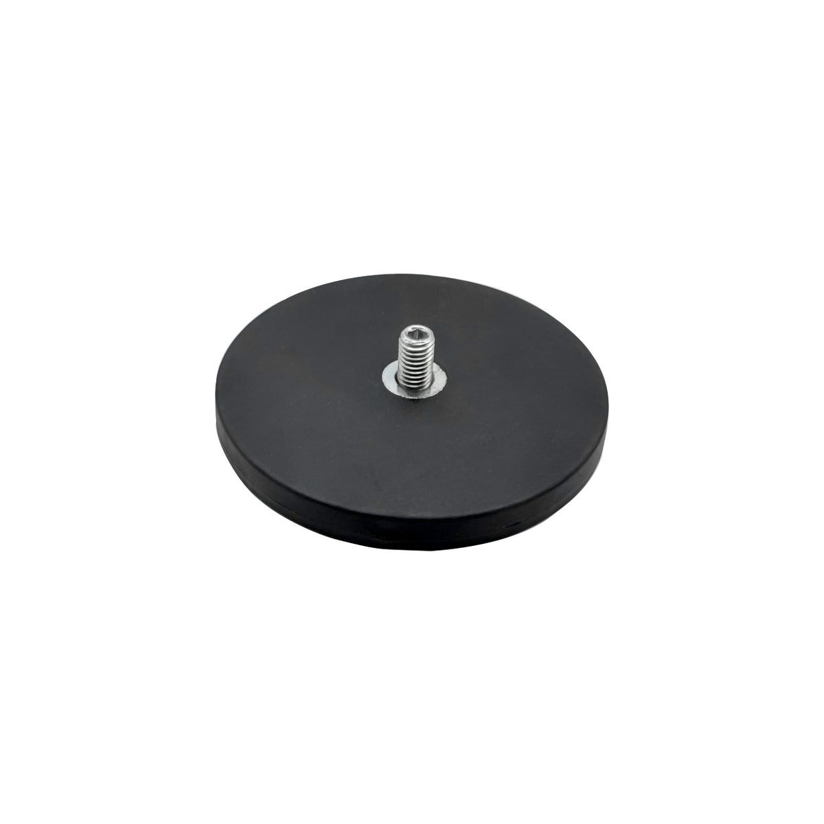 Ø88x10 mm Full Rubber Male Connector Neodymium Pot Magnet