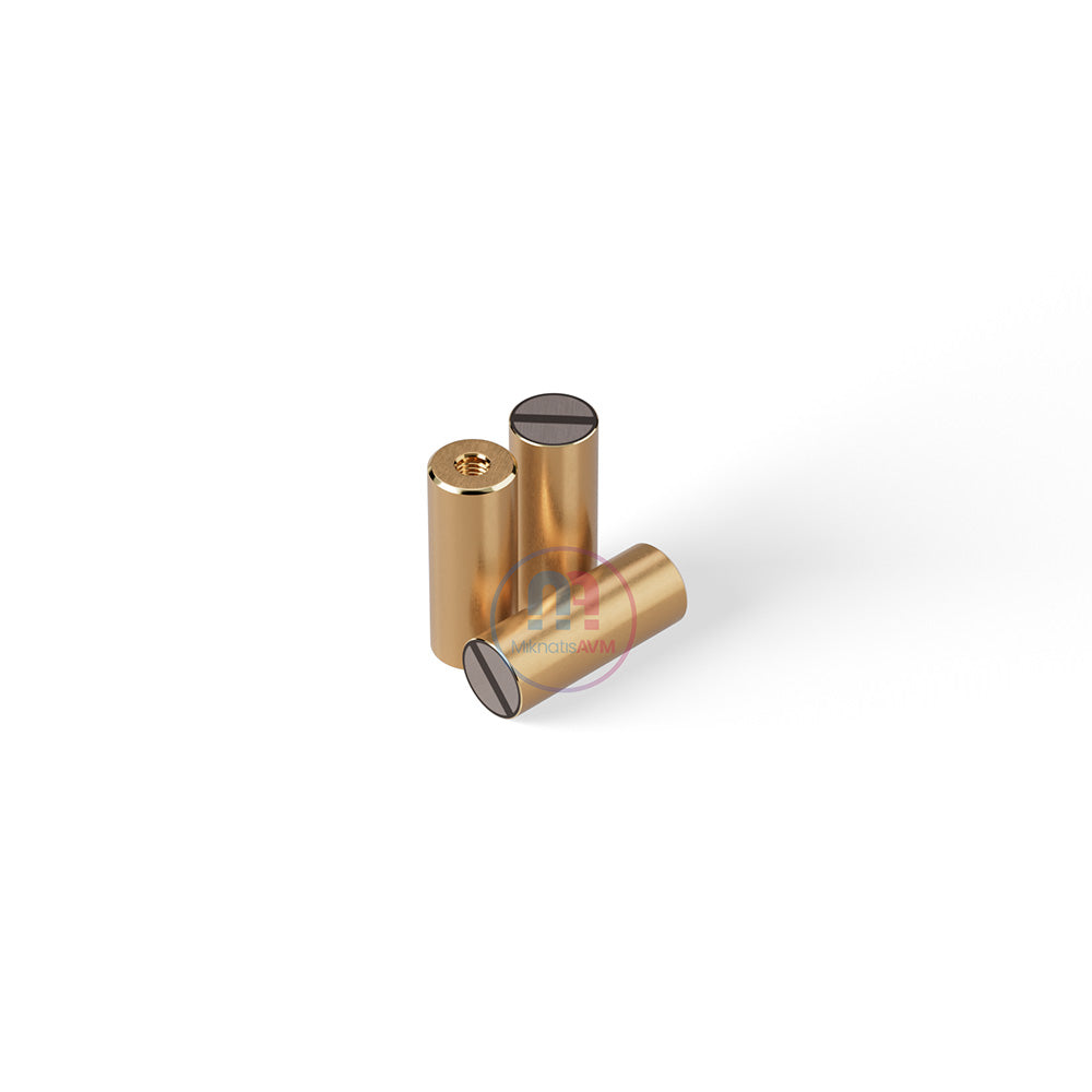 Ø8x20 mm M4x5 mm Female Brass Pot Magnet