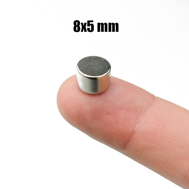Ø8x5 mm N52 Neodymium Magnet