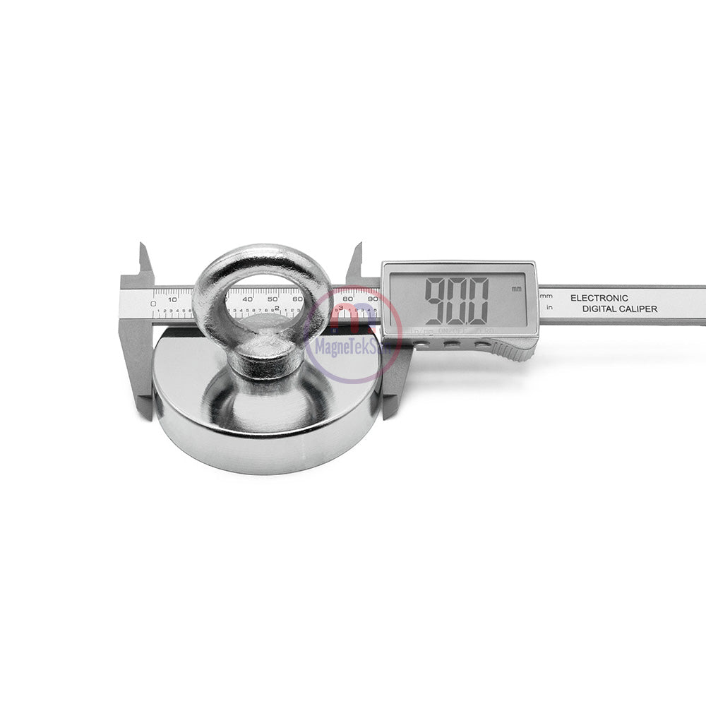 Ø90 mm Neodymium Marine Magnet - 200 kg Carrying Capacity