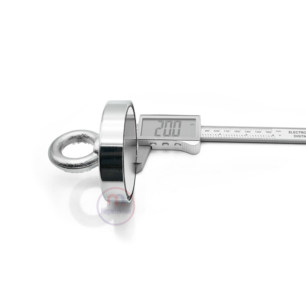 Ø90 mm Neodymium Marine Magnet - 200 kg Carrying Capacity